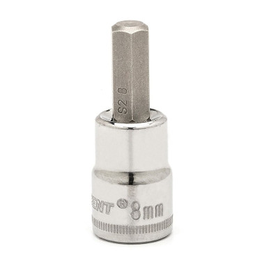 Crescent Hex Bit Metric Sockets, 3/8 in Dr, 6 mm Opening (6 EA / BX)