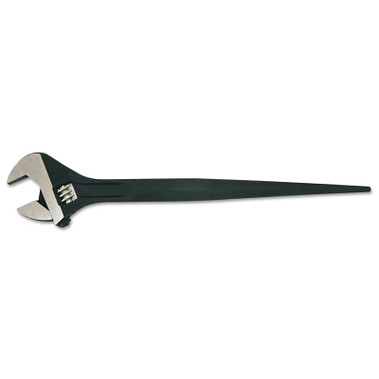 Crescent Adjustable Construction Wrench, 10-5/8 in L, 1-1/8 in Opening, Black Oxide (1 EA / EA)