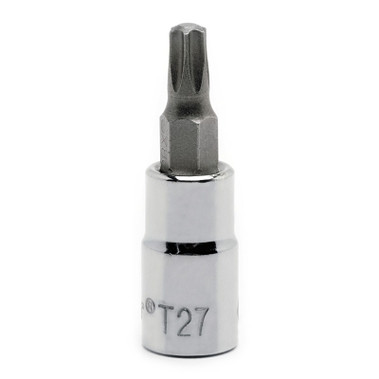 Crescent Torx Bit Sockets, 1/4 in Dr, T- 27 Opening (1 EA / EA)