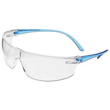Honeywell Uvex SVP 200 Series Eyewear, Clear Lens, Anti-Fog, Blue Frame (10 EA / BX)