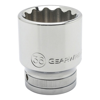 GEARWRENCH 3/4 in Drive Standard Sockets, 60 mm, 12 Points (1 EA / EA)
