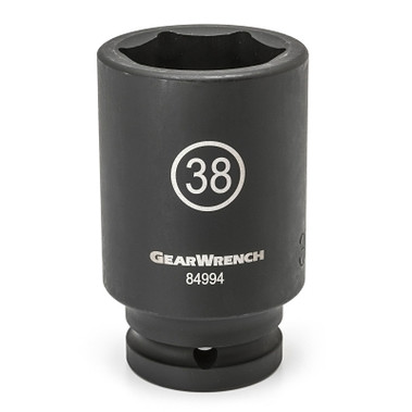 GEARWRENCH 6 Point Deep Impact Metric Sockets, 3/4 in Dr, 23 mm Opening (1 EA / EA)