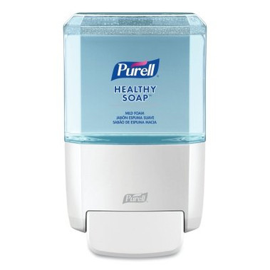 PURELL ES4 Push-Style Dispenser, for 1200 mL HEALTHY SOAP Refills, White (1 EA / EA)