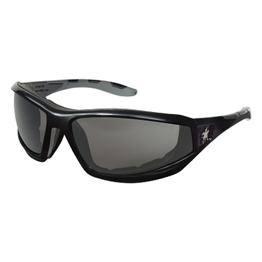 MCR Safety Reaper Safety Glasses, Gray Lens, Duramass Anti-Fog, Black Frame (12 EA / DZ)