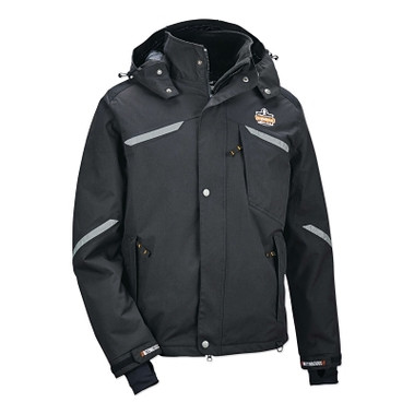 Ergodyne N-FernoÃ‚Â 6466 Thermal Jacket, X-Large, Black (6 EA / PK)
