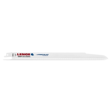 Lenox General Purpose Bi-Metal Reciprocating Saw Blade, 12 in L x 3/4 in W x 0.050 in Thick, 10/14 TPI, 50 EA/PK (50 EA / PK)