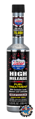 Lucas Oil High Mileage Fuel Treatment, 5.25 fl oz. (24 BTL / CS)