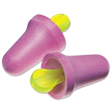 3M Personal Safety Division No-Touch Foam Plugs, Polyurethane, Purple, Uncorded (100 PR / BX)