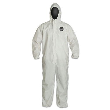 DuPont ProShield NexGen Coverall with Attached Hood, White, X-Large (1 CA / CA)