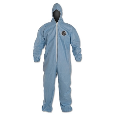 DuPont ProShield 6 SFR Coveralls with Attached Hood, Blue, 3X-Large (25 EA / CA)