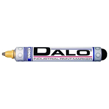 DYKEM DALO Industrial Steel Ball Tip Paint Marker, Yellow, Medium (6 EA / BX)