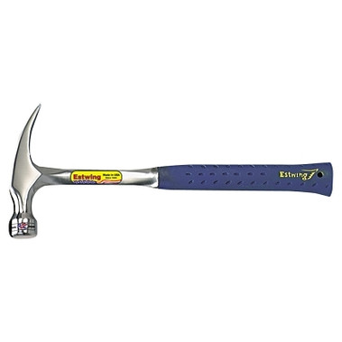 Estwing Ripping Claw Hammer, Steel Head, Straight Nylon/Steel Handle, 13 in, 16 oz Head (1 EA / EA)