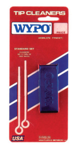 WYPO STANDARD Tip Cleaner Kit, Standard, #6 - 26, with File (1 EA)