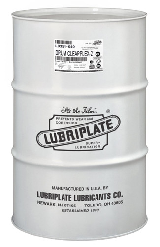 LUBRIPLATE CLEARPLEX-2 (55 Gal / 400lb. DRUM)