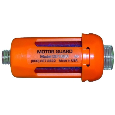 Motorguard Compressed Air Filter, 1/4 in (NPT), Disposable In-Line Desiccant, For Use with Plasma Machines (1 PK / PK)