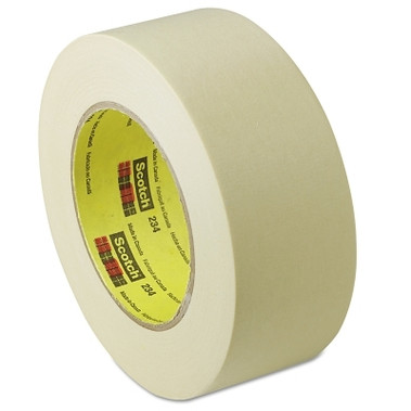 3M 234 Series General Purpose Masking Tape, 1.88 in W x  60.14 yd L, Tan (1 RL / RL)