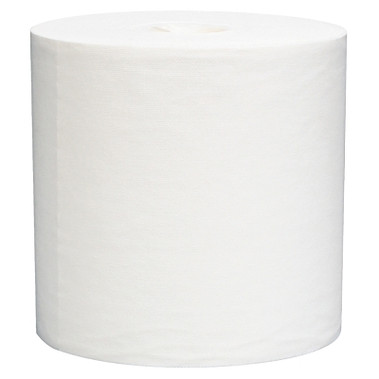 Wypall L40 Towel, White, 13.4 in W x 12.4 in L, Roll, 1 Ply, 750 Sheets/RL (1 RL / RL)