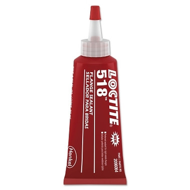 Loctite 518 Gasket Eliminator Flange Sealant, 50 mL Tube, Red (1 EA / EA)