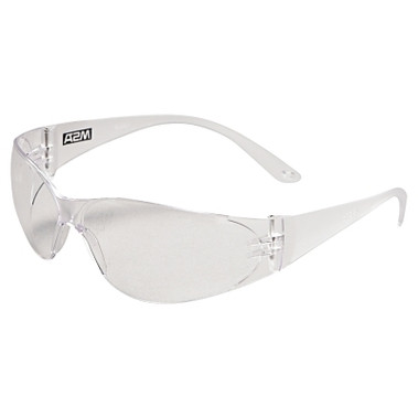 MSA Arctic Protective Eyewear, Clear Lens, Anti-Scratch, Clear Frame (1 EA / EA)