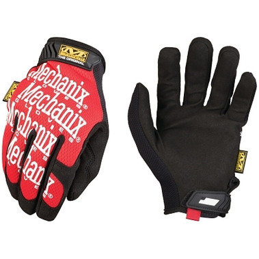 Mechanix Wear Original Glove, Red, Large (1 PR / PR)