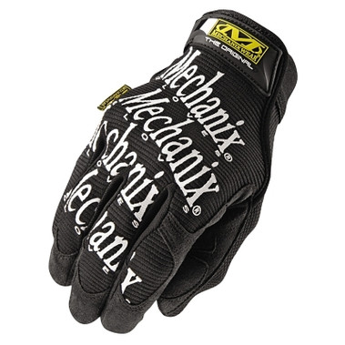 Mechanix Wear Original Gloves, Nylon, Synthetic Leather, Thermal Plastic Rubber (TPR), TrekDry, Tricot, Medium, Black (1 PR / PR)