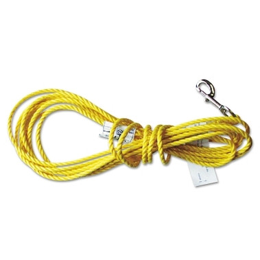 Honeywell Miller Poly Rope, Tag Line (Not Load Bearing) 130 ft, Polypropylene, Yellow (1 EA / EA)