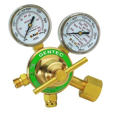 Gentec Single Stage Regulators, Acetylene, CGA 200 