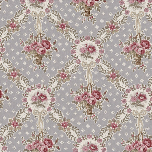Summer House Grey rosa blommor