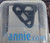 Two- 1" Flat Triangle Rings Black Metal