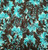 Avalana viscose jersey tukos blommor