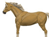 Vitruvian H.A.C.K.S. Mighty Steeds Goldie Basic Palomino Horse Action Figure