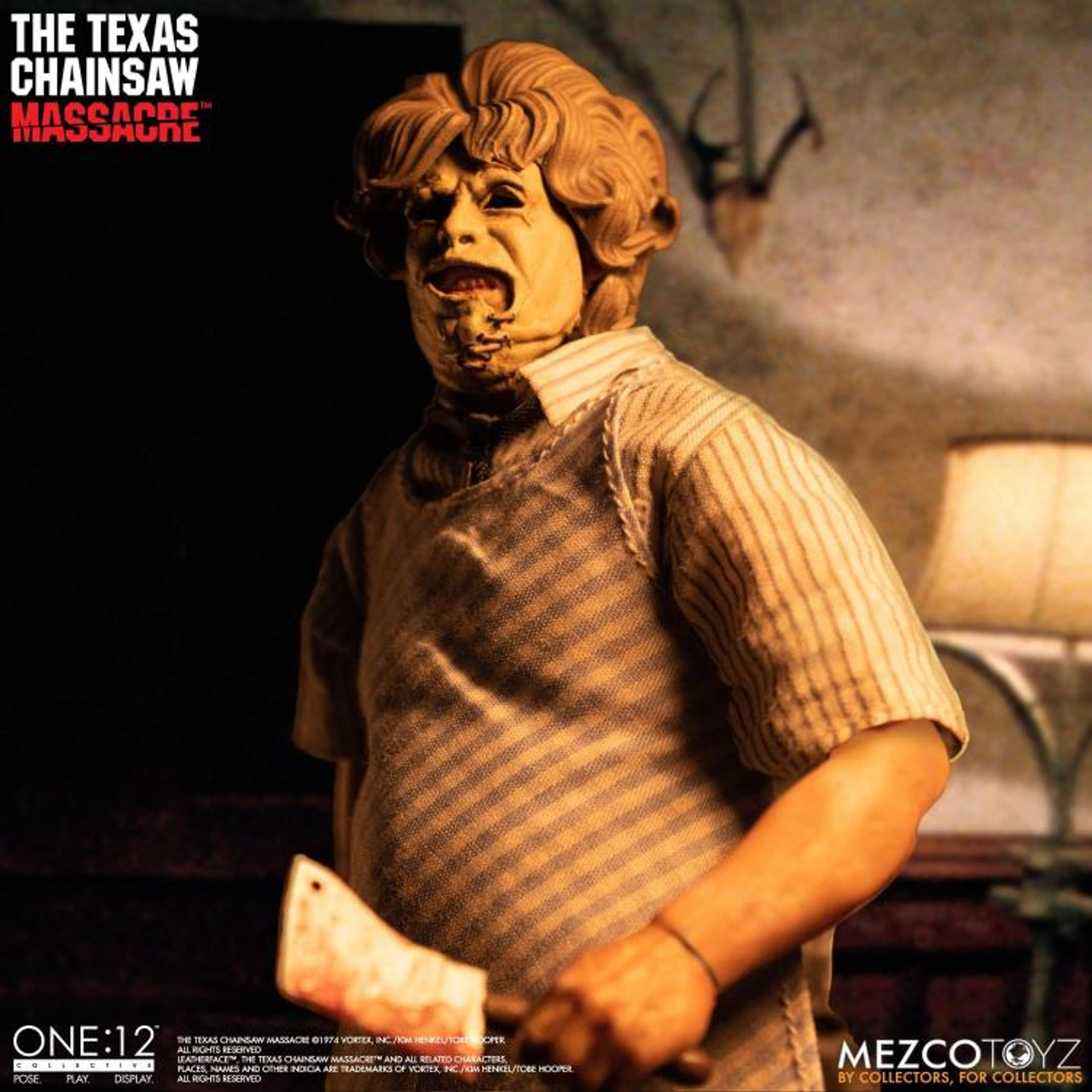 The Texas Chainsaw Massacre One:12 Collective Deluxe Leatherface (FREE  SHIPPING)