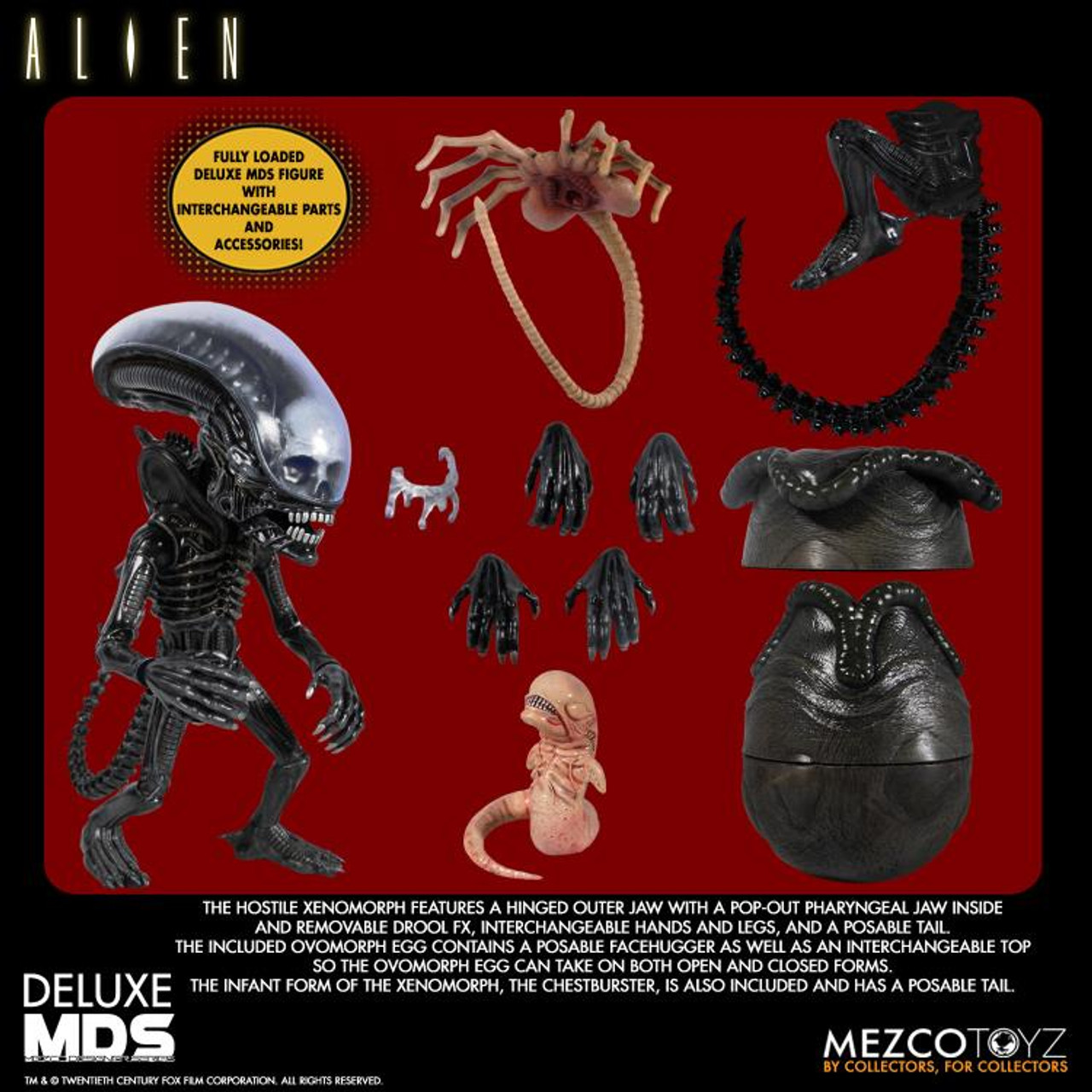 Máscara Alien Deluxe Halloween Deluxe