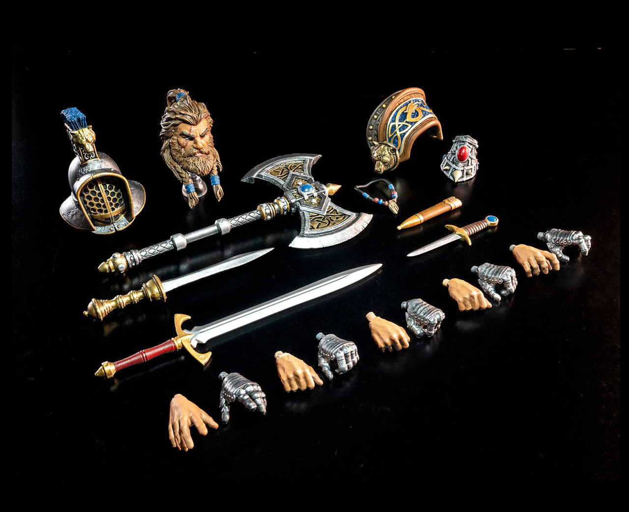 Mythic Legions Rising Sons - Attlus the Conqueror 2 (FREE SHIPPING)