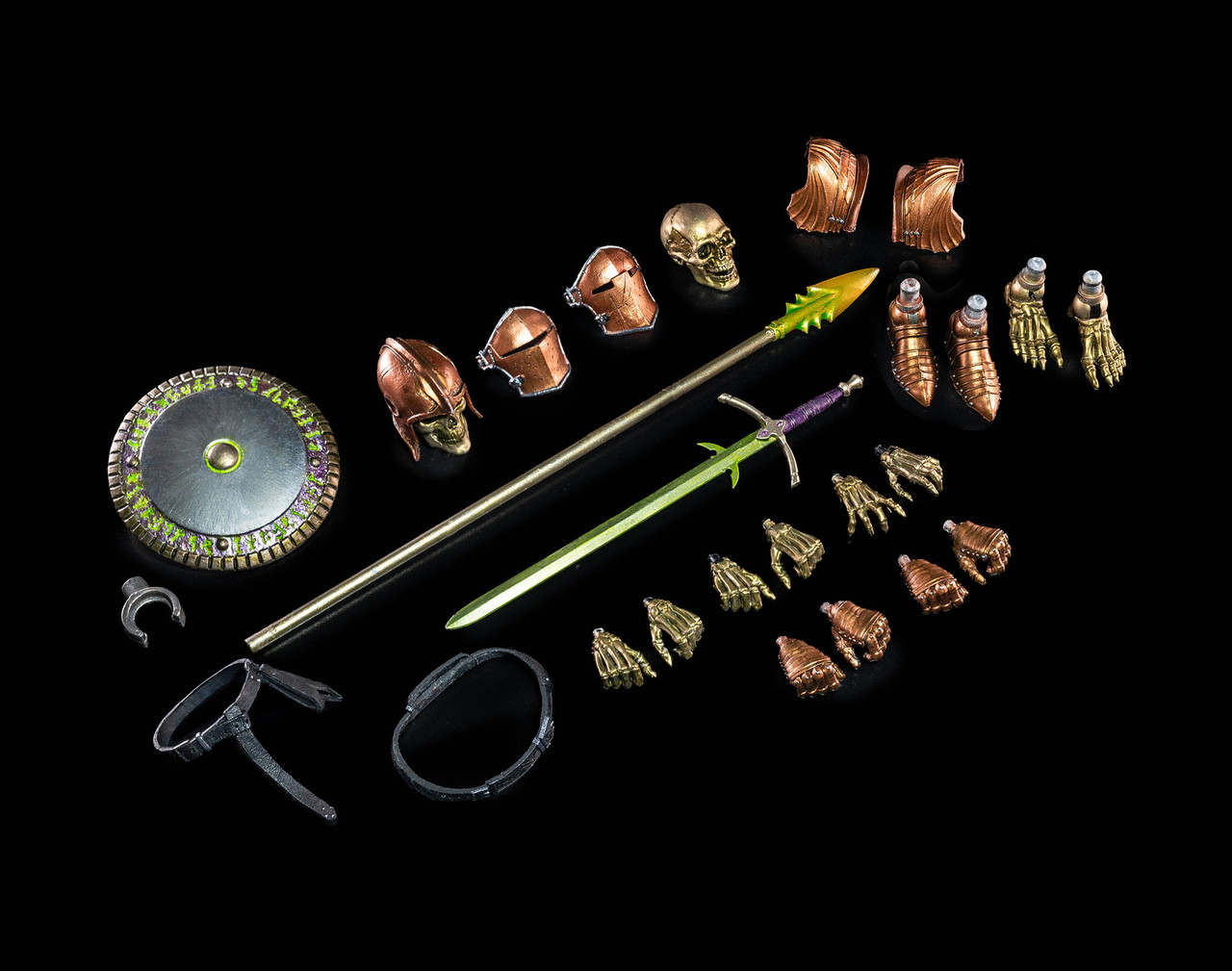 Mythic Legions: GOLD SKELETON 2 (DELUXE FIGURE)