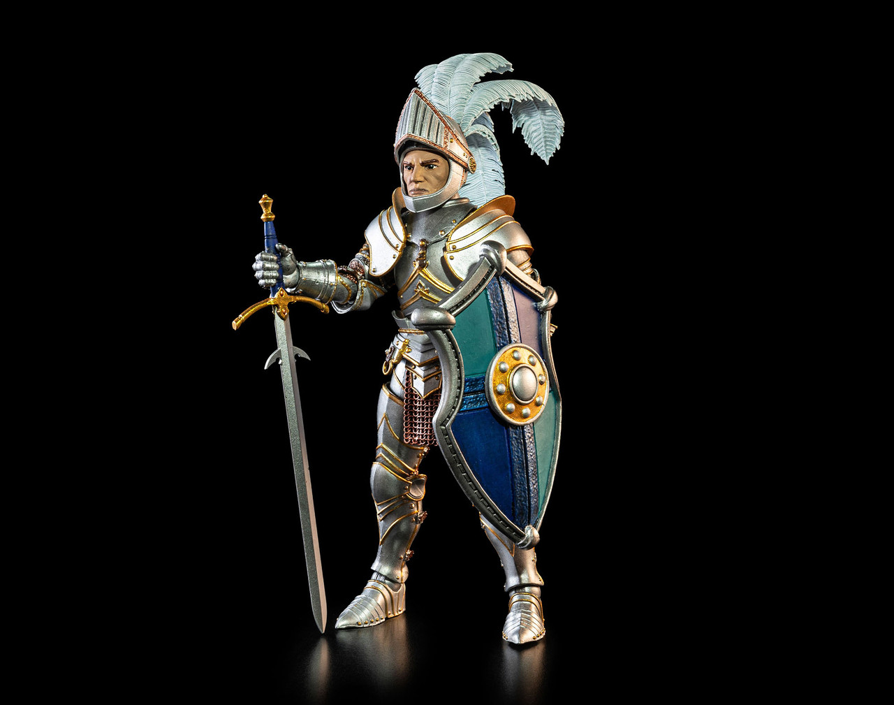 Mythic Legions: BLUE SHIELD SOLDIER (DELUXE KNIGHT BUILDER KIT 3