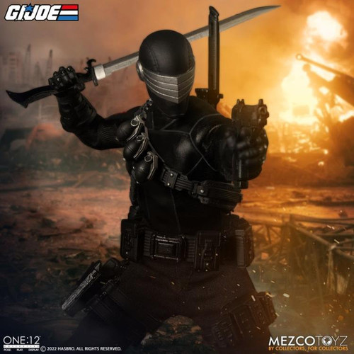 G.I. Joe One:12 Collective Deluxe Snake Eyes (FREE SHIPPING)