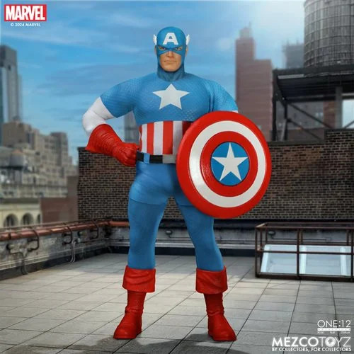 Captain America Silver Age Edition One:12 Collective Action Figure