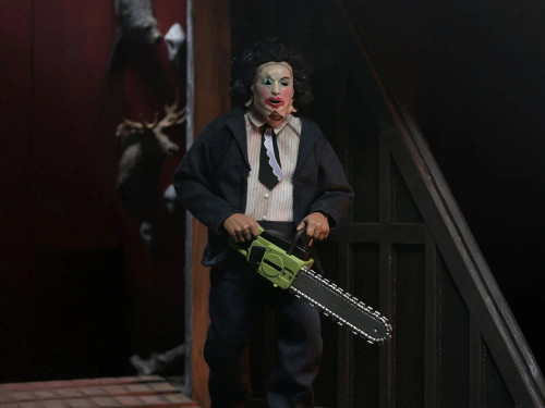 The Texas Chainsaw Massacre Leatherface with Pretty Woman Mask Clothed Action Figure