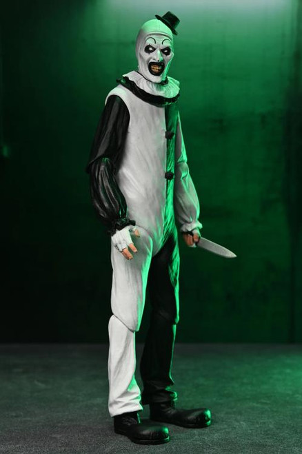 Terrifier 2 Ultimate Art the Clown & Little Pale Girl Action Figure Two-Pack