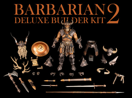 Mythic Legions Deluxe Barbarian Builder Kit 2 | StormWind Toys