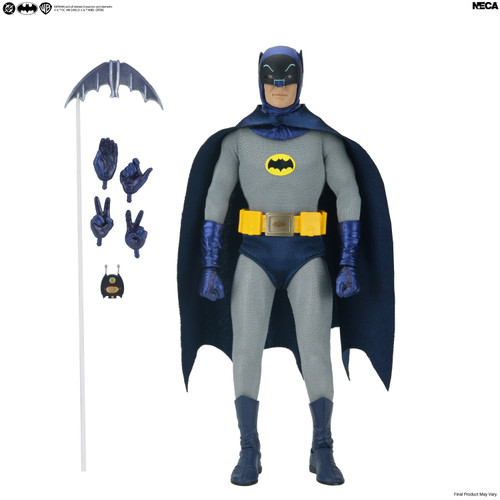 BATMAN (1966 TV SHOW) - BATMAN 8 INCH CLOTHED ACTION FIGURE