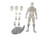 Vitruvian H.A.C.K.S. Customizer Series Male Crystal Clear Blank Action Figure Vitruvian H.A.C.K.S. Customizer Series Male Crystal Clear Blank Action Figure