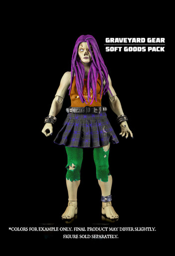 Deathbox Rocker Graveyard Series - The Rocker Zombie Soft Goods Pack