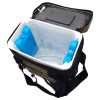 The Igloo Maxcold Voyager HLC 12 with ice blocks in the inserts (ice blocks sold separately).