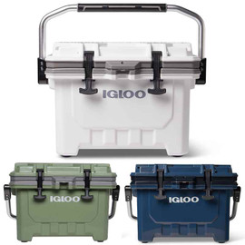 The Igloo IMX 24 super heavy duty ice cool box in a selection of available colours