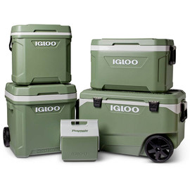 Igloo ECOCOOL recycled plastic eco-friendly Latitude cool box now available in the UK