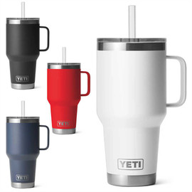 YETI Rambler 35oz Stainless Steel Cup with Straw YETI Rambler 35oz Stainless Steel Cup with Straw