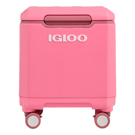 Igloo Tagalong II 360 Spinner Cooler Box 20QT - Thrift Pink