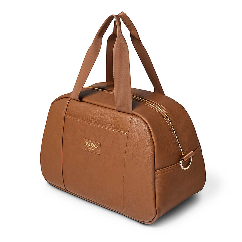 Igloo Luxe Crossbody Cooler Bag - Cognac